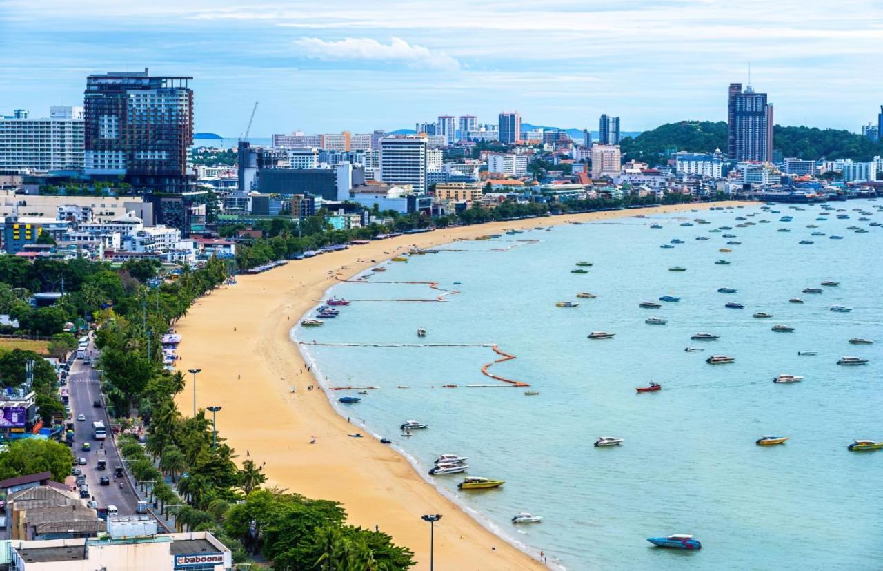Great Location With Infinity Pool -Central Pattaya Exterior foto
