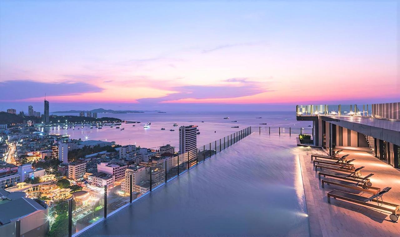 Great Location With Infinity Pool -Central Pattaya Exterior foto