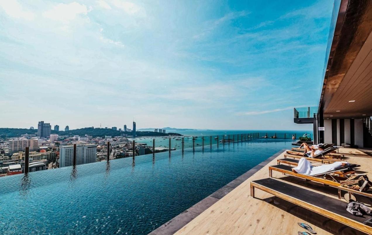 Great Location With Infinity Pool -Central Pattaya Exterior foto