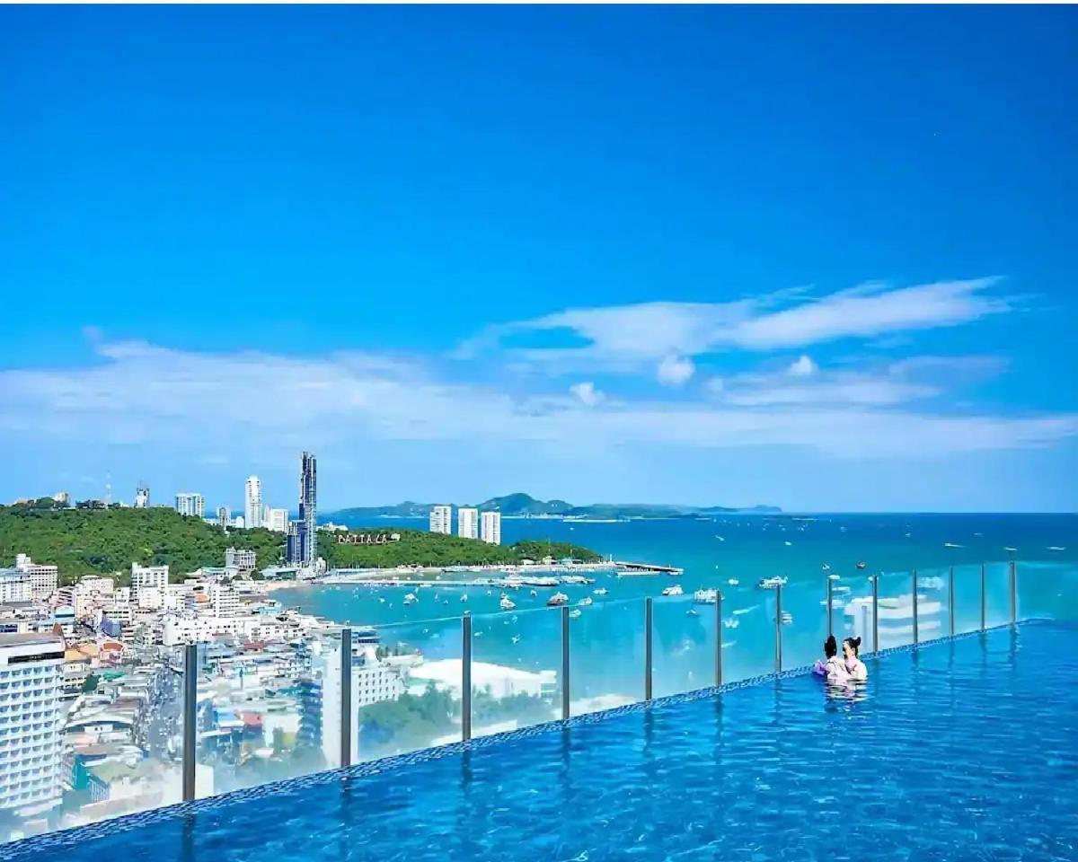 Great Location With Infinity Pool -Central Pattaya Exterior foto